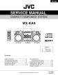 JVC MX-KA6 Service Manual